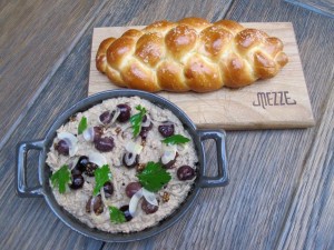 Mezze's Chicken Liver and Challah