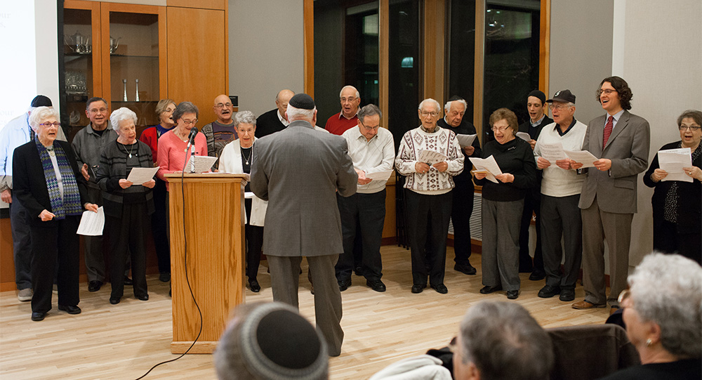 Choral reading at International Ladino Day