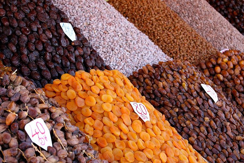 Sweet fruits like dates play a prominent symbolic role in Sephardic Rosh Hashana customs.