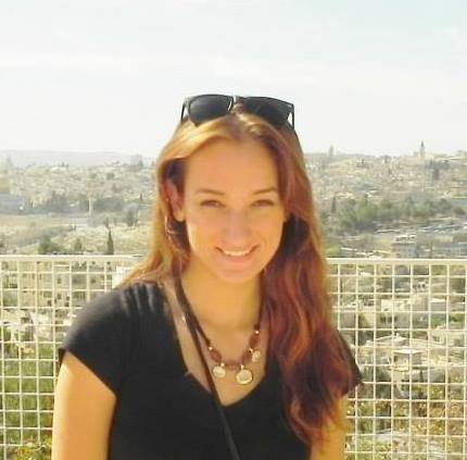 Shirin Lotfi in Jerusalem, Summer 2014.