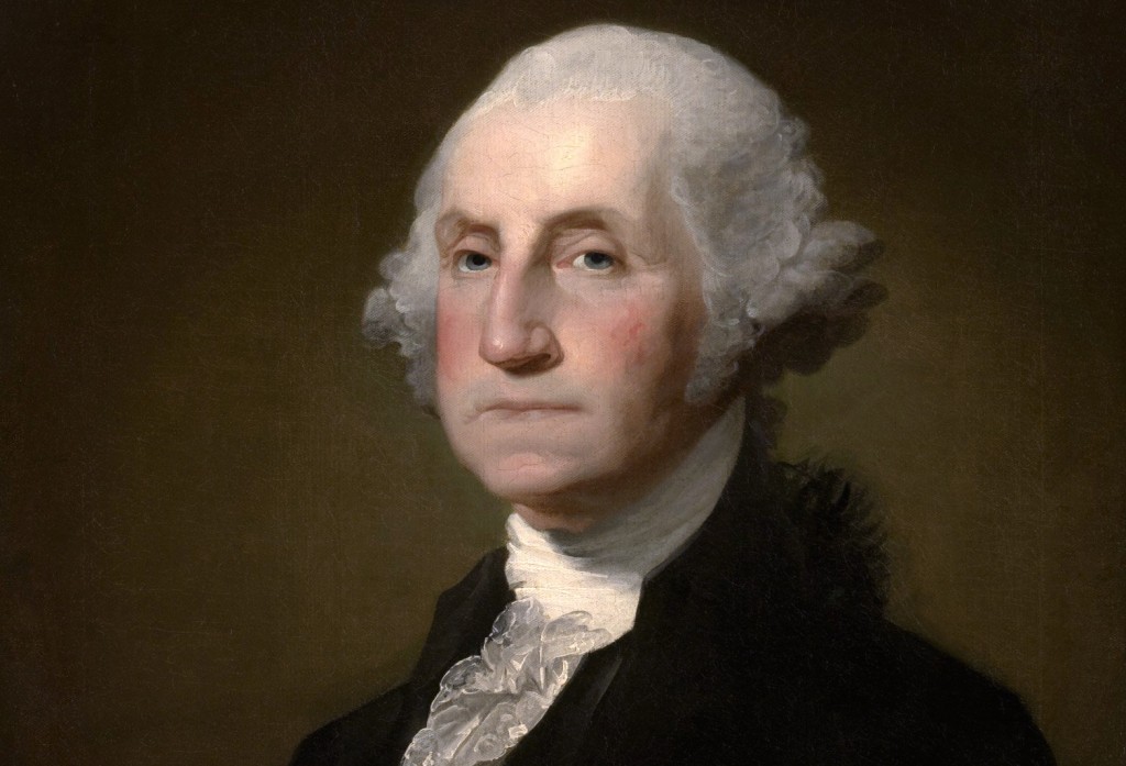 George Washington portrait by Gilbert Stuart, 1797. Source: Wikimedia Commons.
