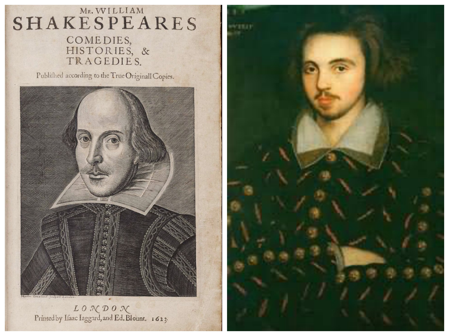 William Shakespeare and Christopher Marlowe
