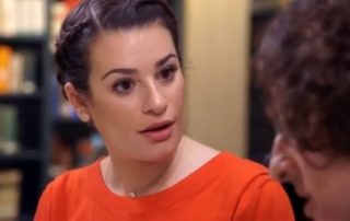 Actress Lea Michele is surprised to learn about her family roots from Devin Naar on the season finale of the TLC channel’s show “Who Do You Think You Are?”