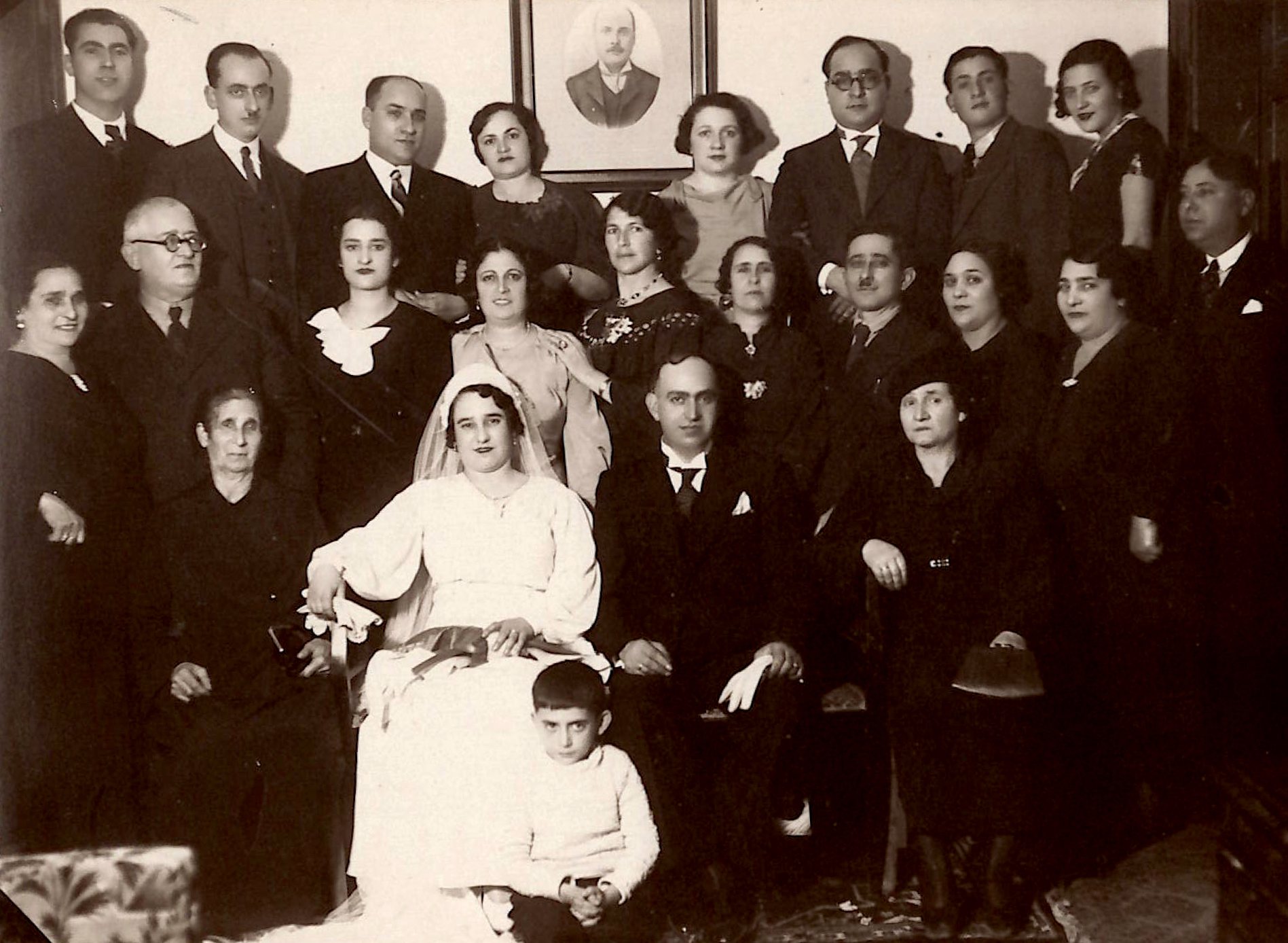 Saltiel family in Salonica
