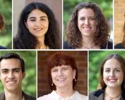 Collage of graduate fellows in Jewish Studies, 2023-24