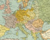 1940 map of Europe