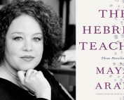 Maya Arad and "The Hebrew Teacher" book cover