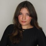 woman in black shirt