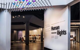 Holocaust Museum Houston’s Human Rights: A Call to Action Entrance Lester and Sue Smith Human Rights Gallery