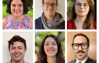 6 profile pictures of the 2026 - 2027 graduate fellows